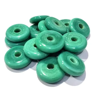 10 Pcs Pack Round Flat Shape About 7x25mm