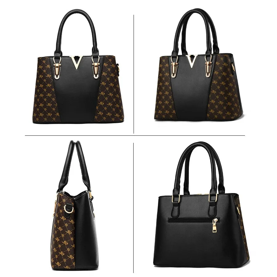 2 PCS Women Luxury Handbags Sets 2019