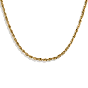 2mm Rope Chain Necklace
