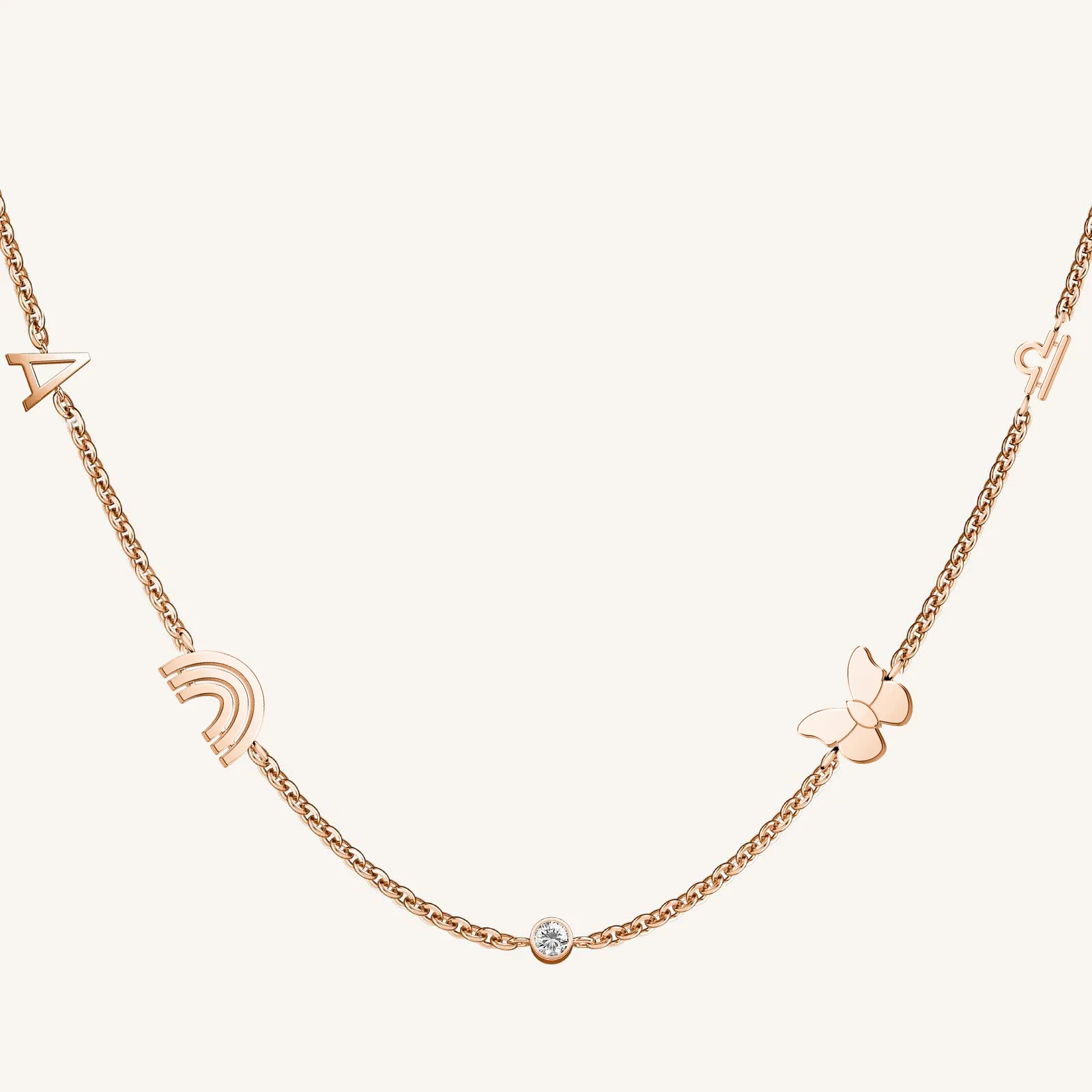5 Charm Necklace