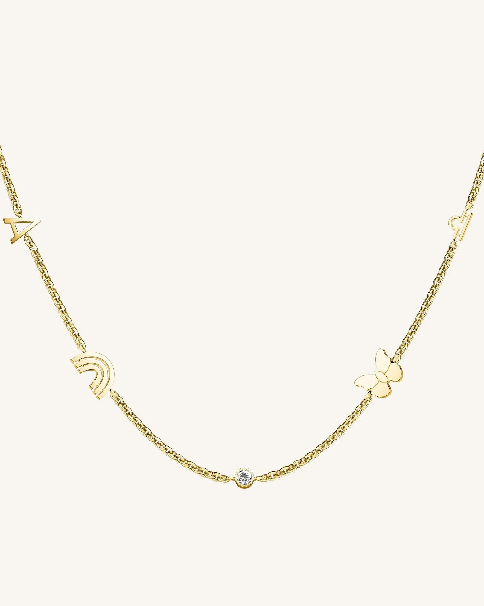 5 Charm Necklace