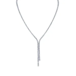 7.24 Carat Half-Way Graduated Lariat