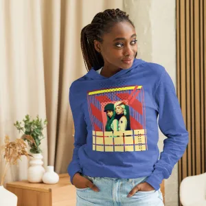 90'sRetro Hooded long-sleeve tee