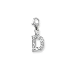 Acotis Silver Necklace Zirconia Initial G6282/D