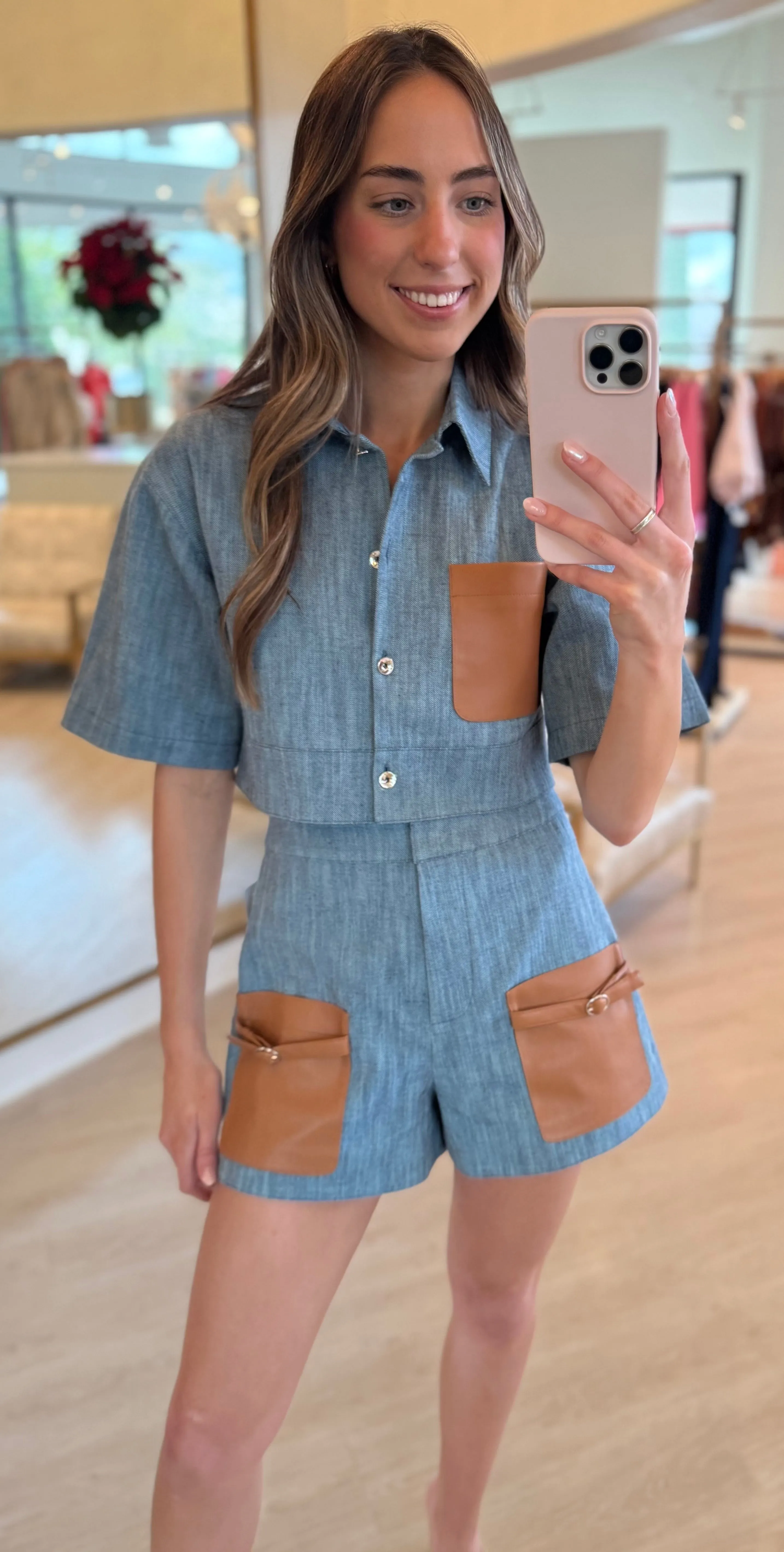 Al0034 Brook Top - Stone Blue