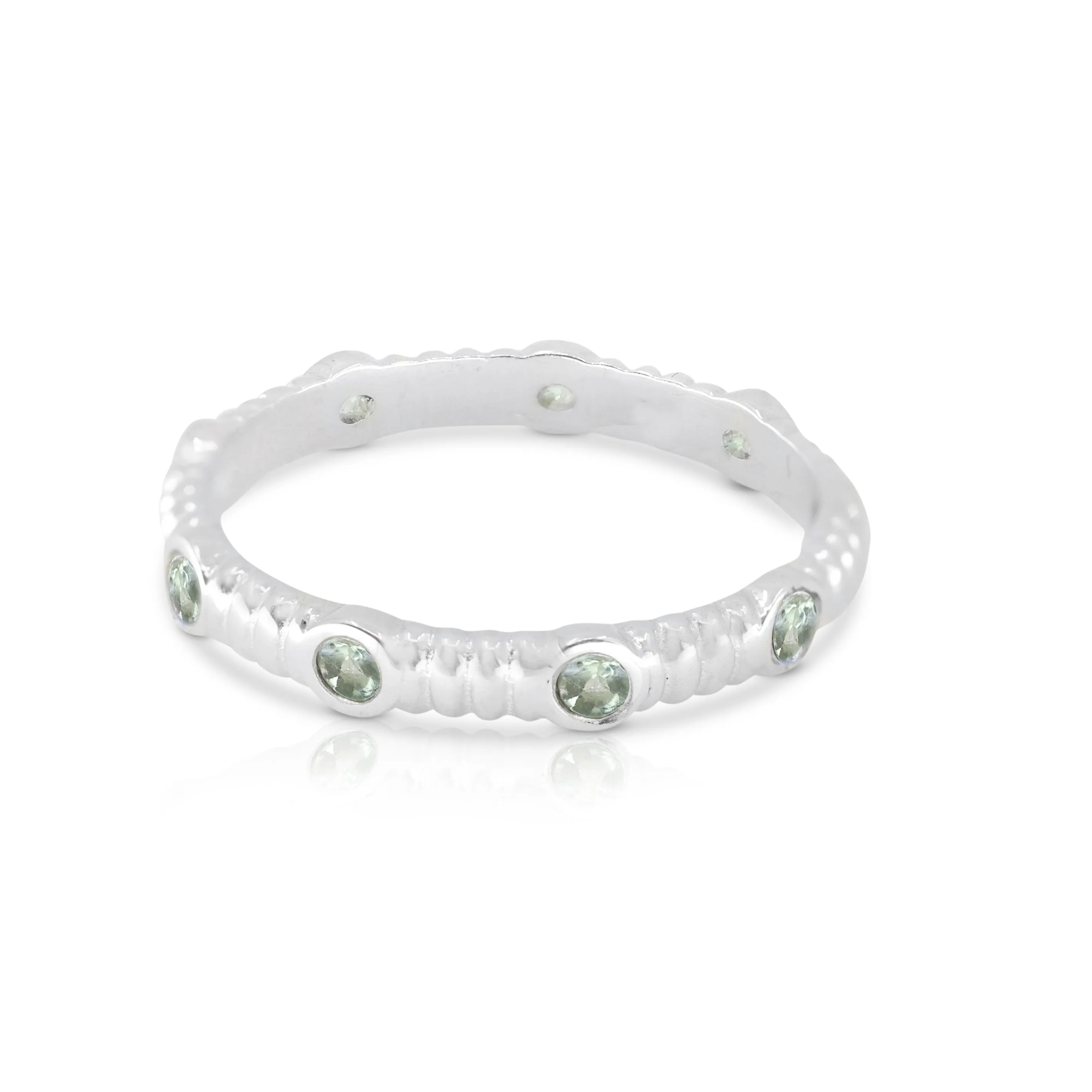 Asymmetric Apatite Silver Stacker