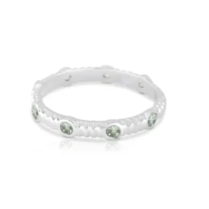 Asymmetric Apatite Silver Stacker