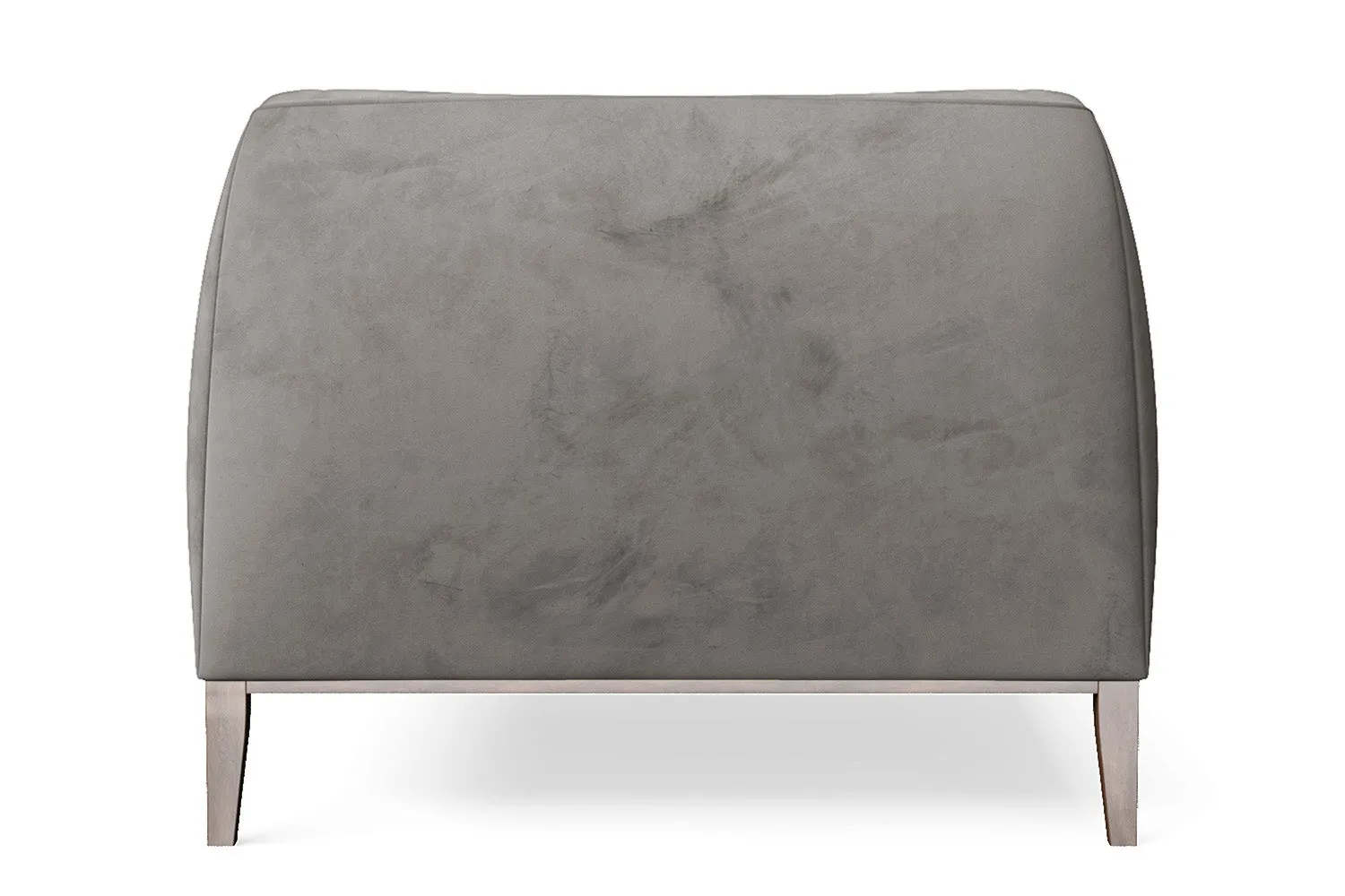 Bergamo Armchair Grey Velvet