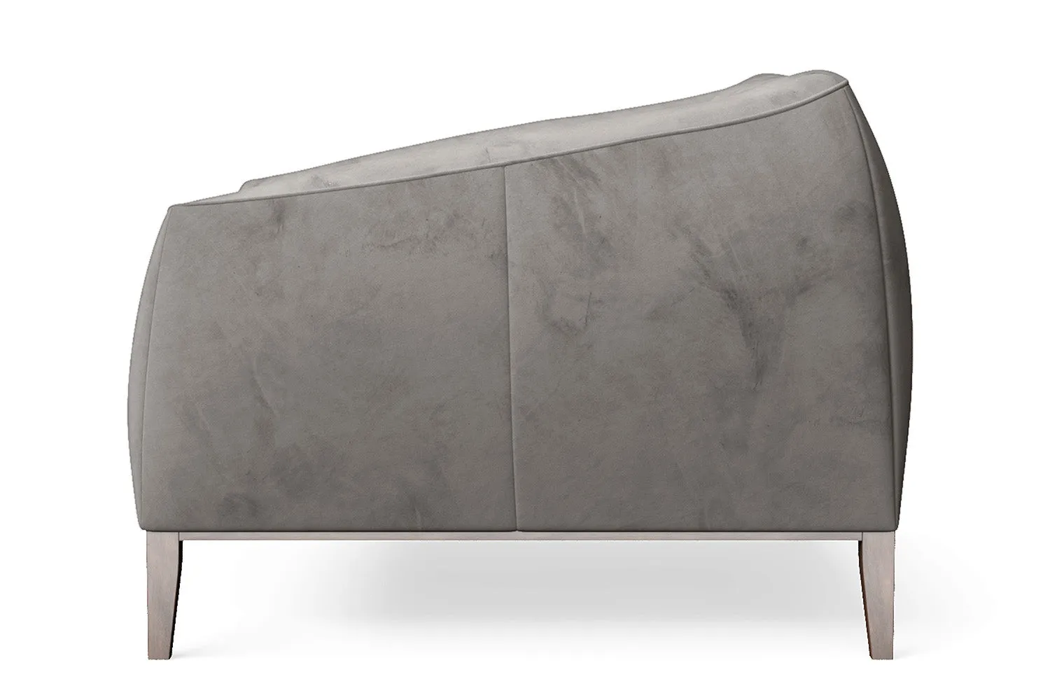 Bergamo Armchair Grey Velvet