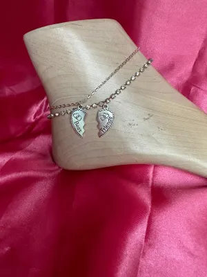 Best friends anklets