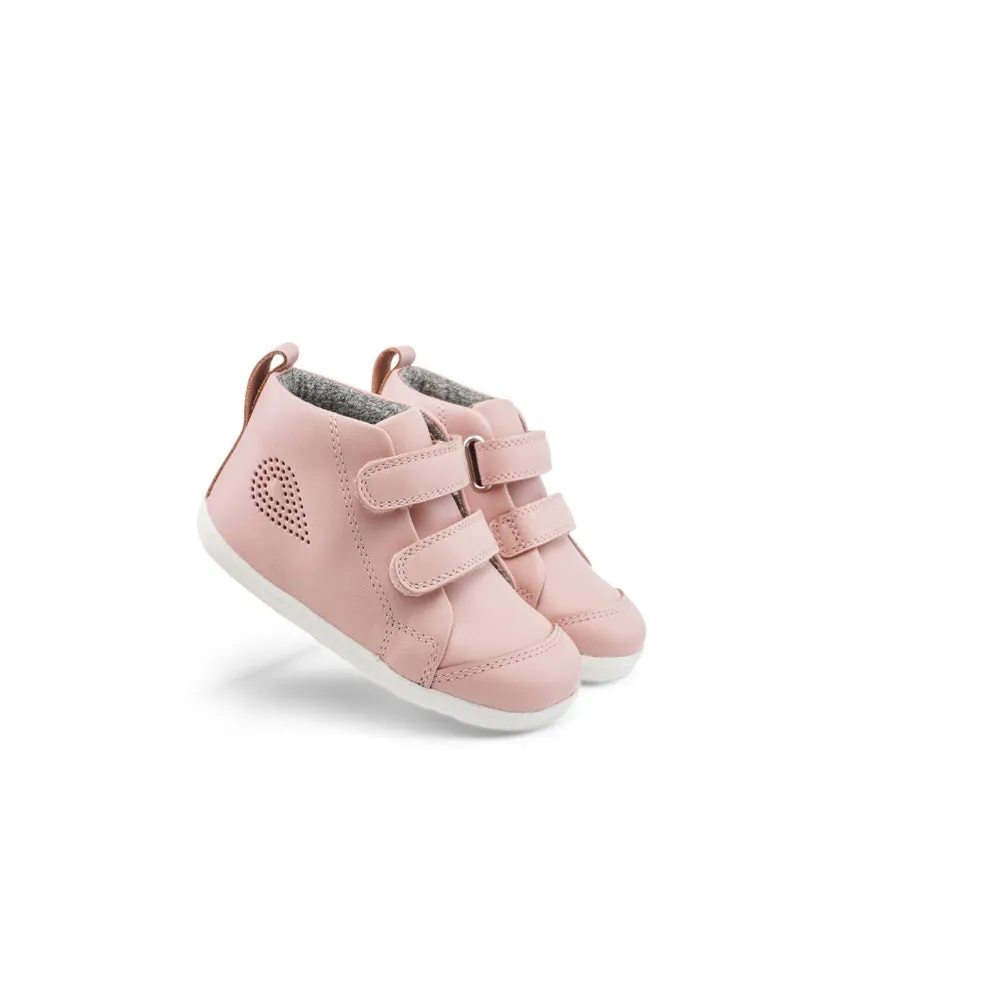 Bobux Step Up Hi Court Seashell Trainers