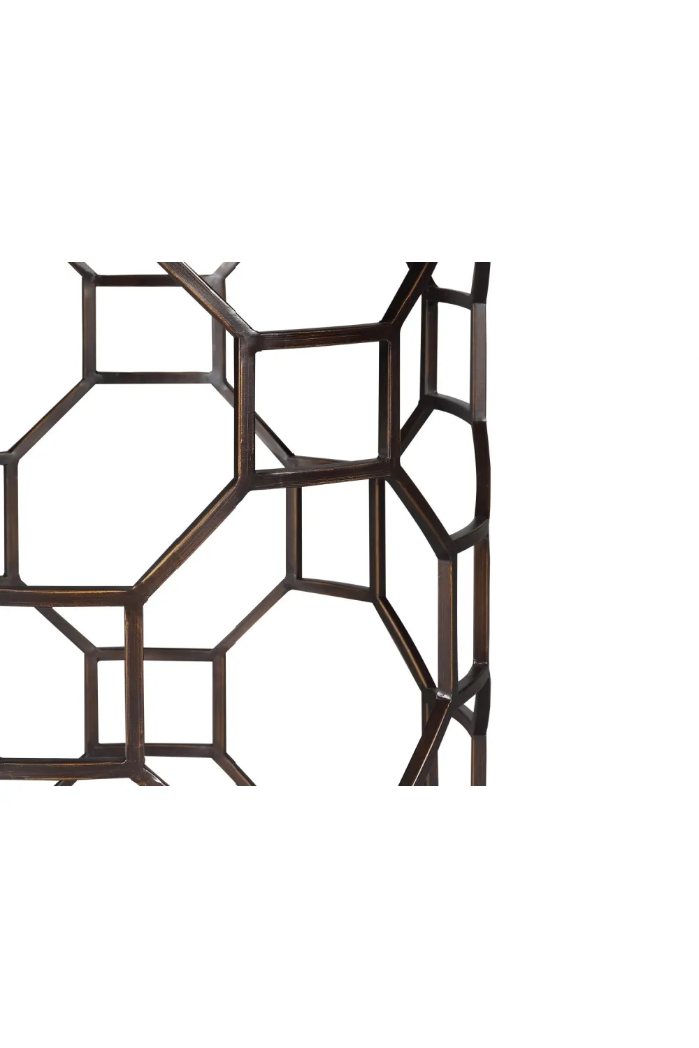 Bronze Round Glass Dining Table | Liang & Eimil Central