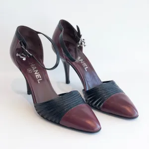 Chanel Ankle Strap Heel