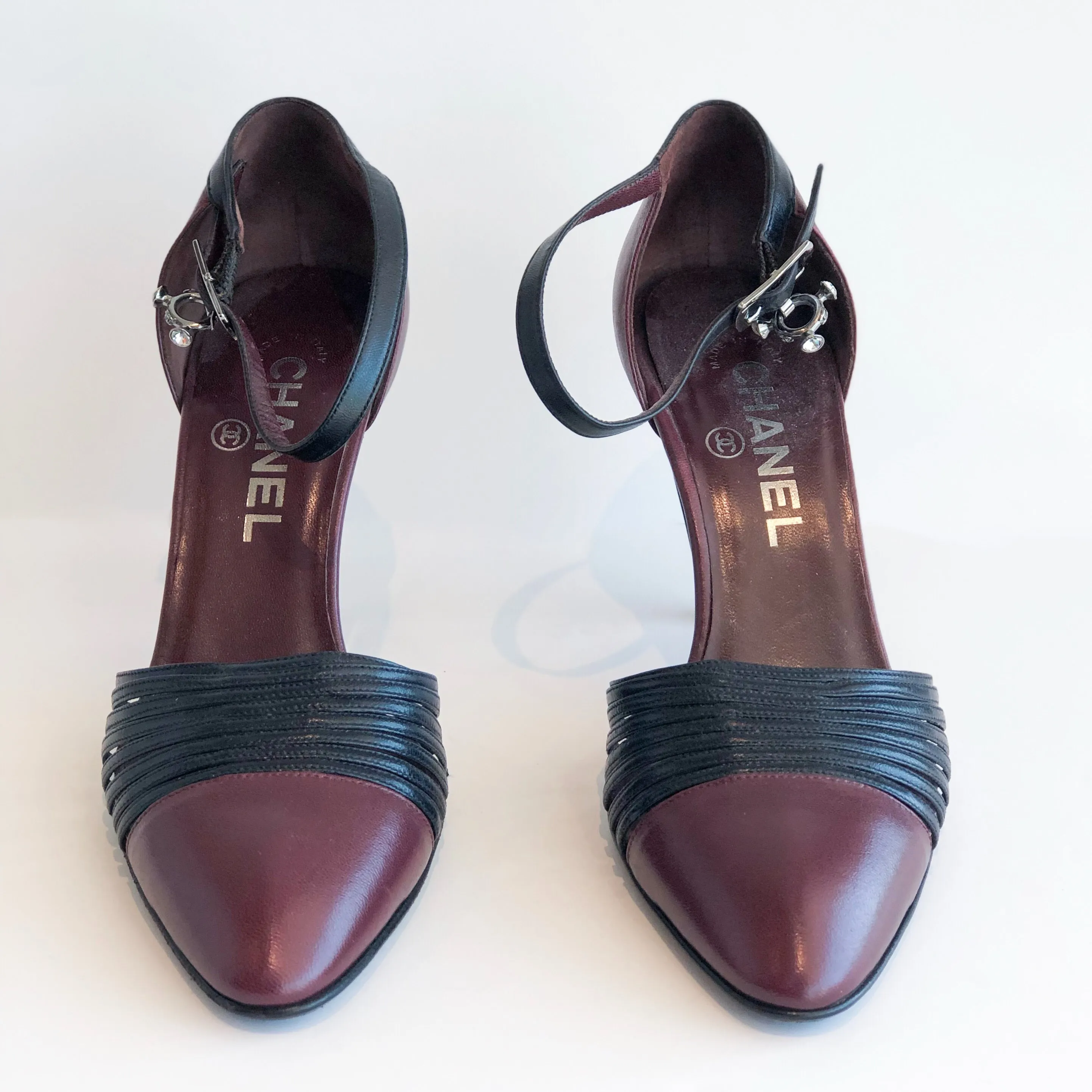 Chanel Ankle Strap Heel