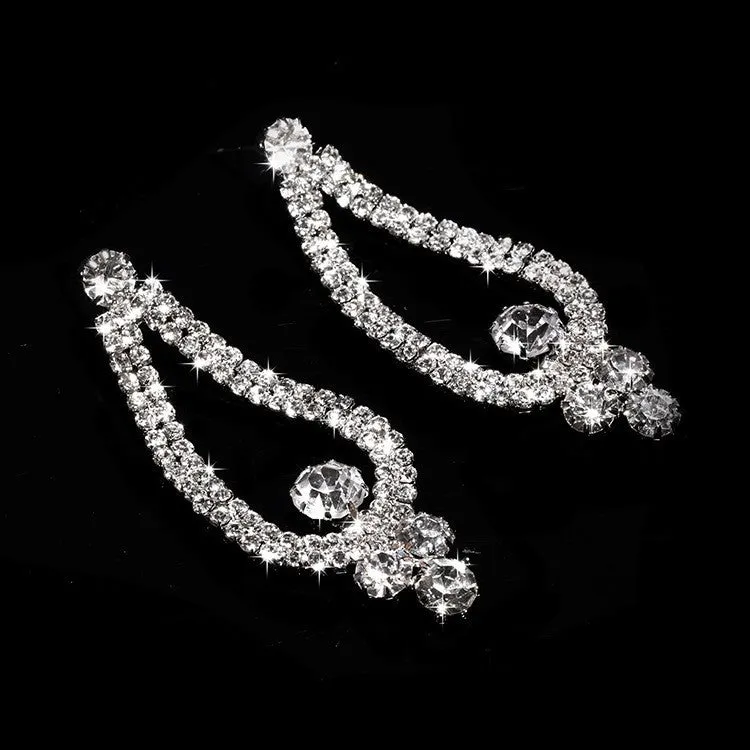Choker Necklace Earring Jewelry Set at Bling Brides Bouquet  - Online Bridal Store