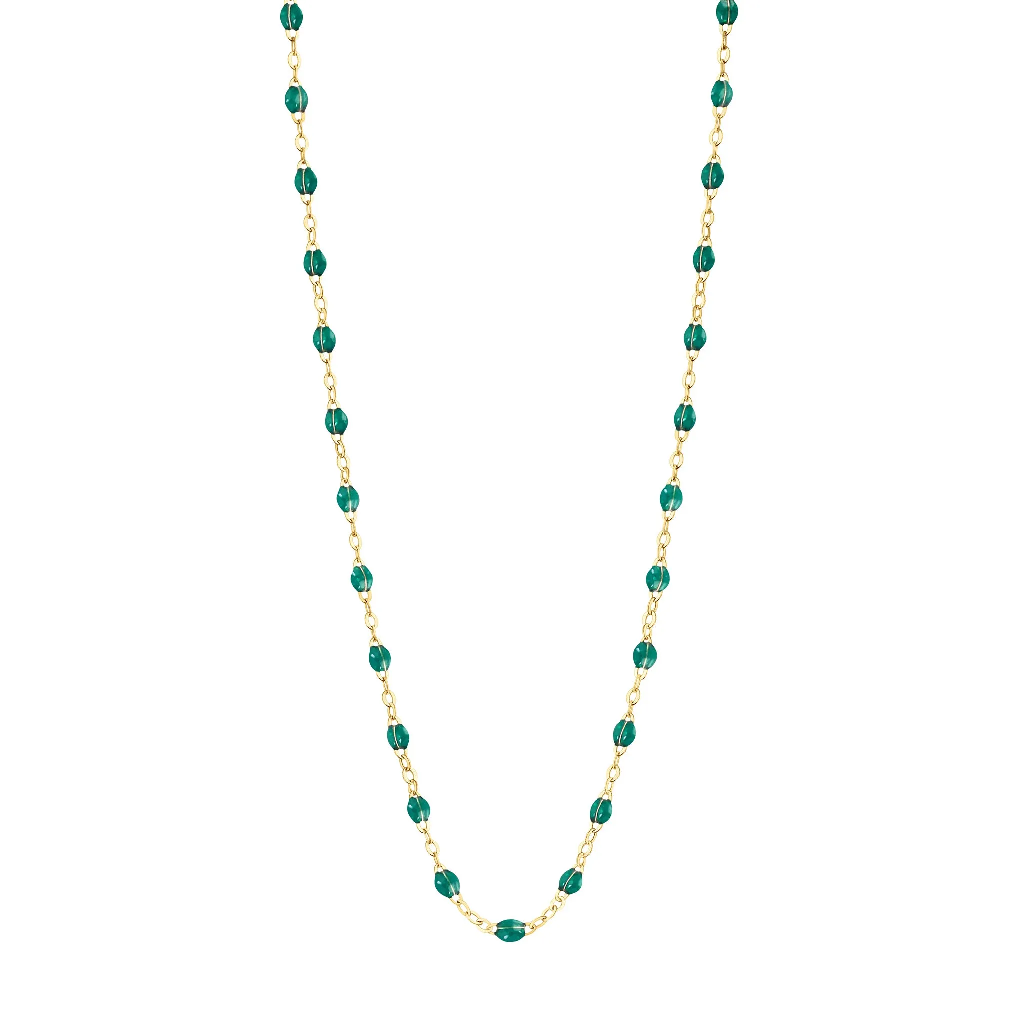 Classic Gigi Necklace - Emerald 19.7"