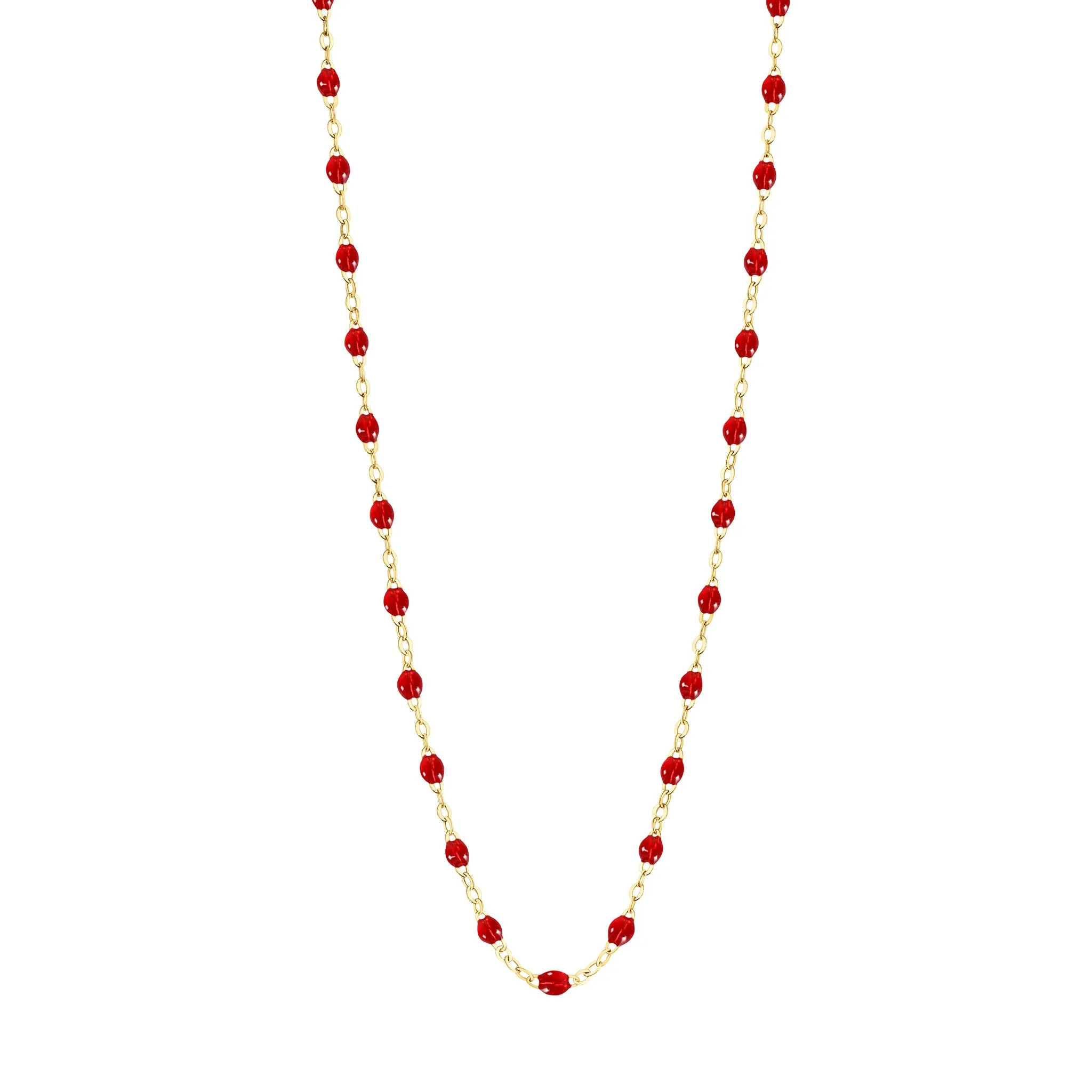 Classic Gigi Necklace - Ruby 16.5"