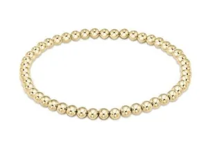Classic Gold 5mm Bead Bracelet