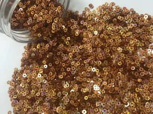 Copper Lustre Circular Sequins(Wholesale)