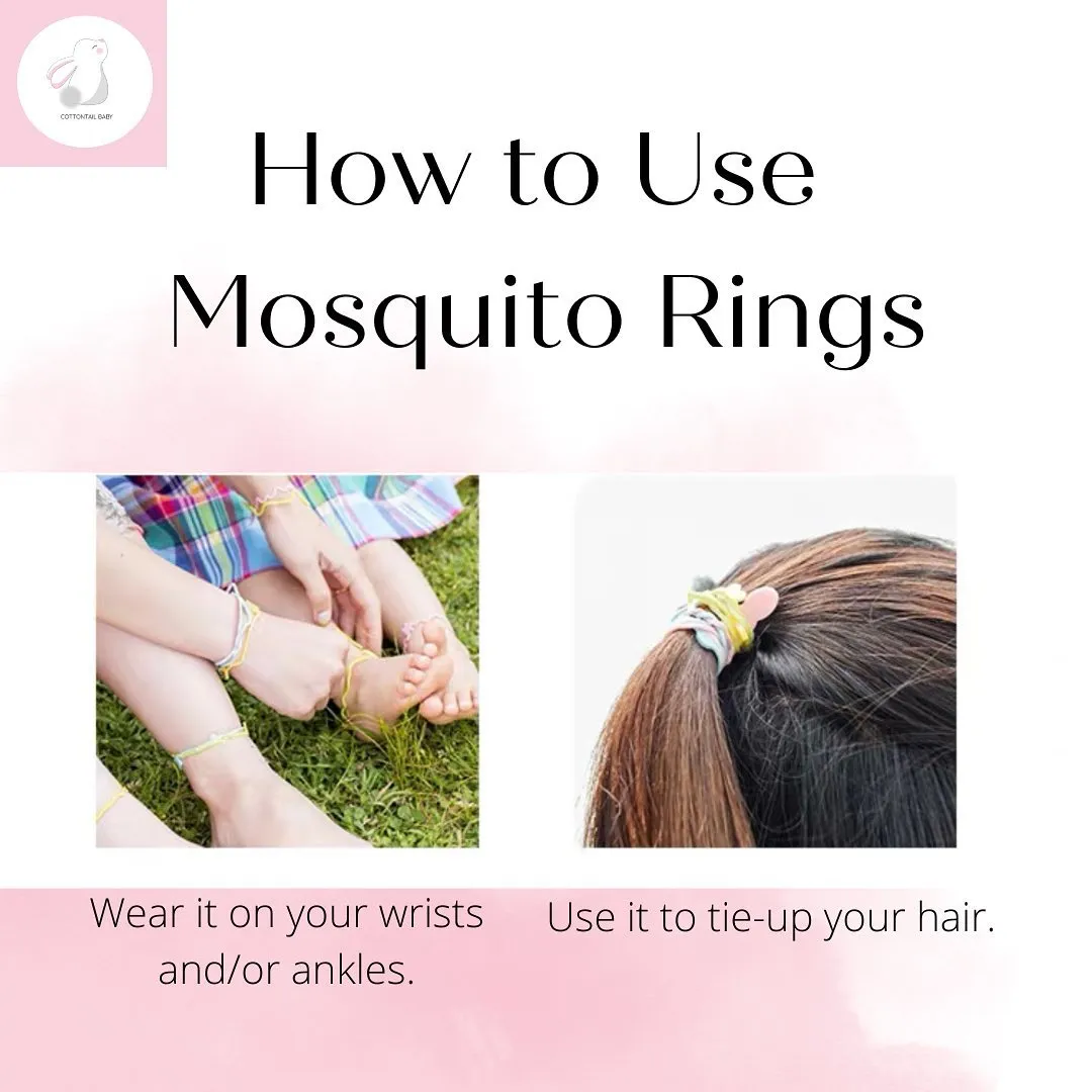 Cottontail Baby Mosquito Rings