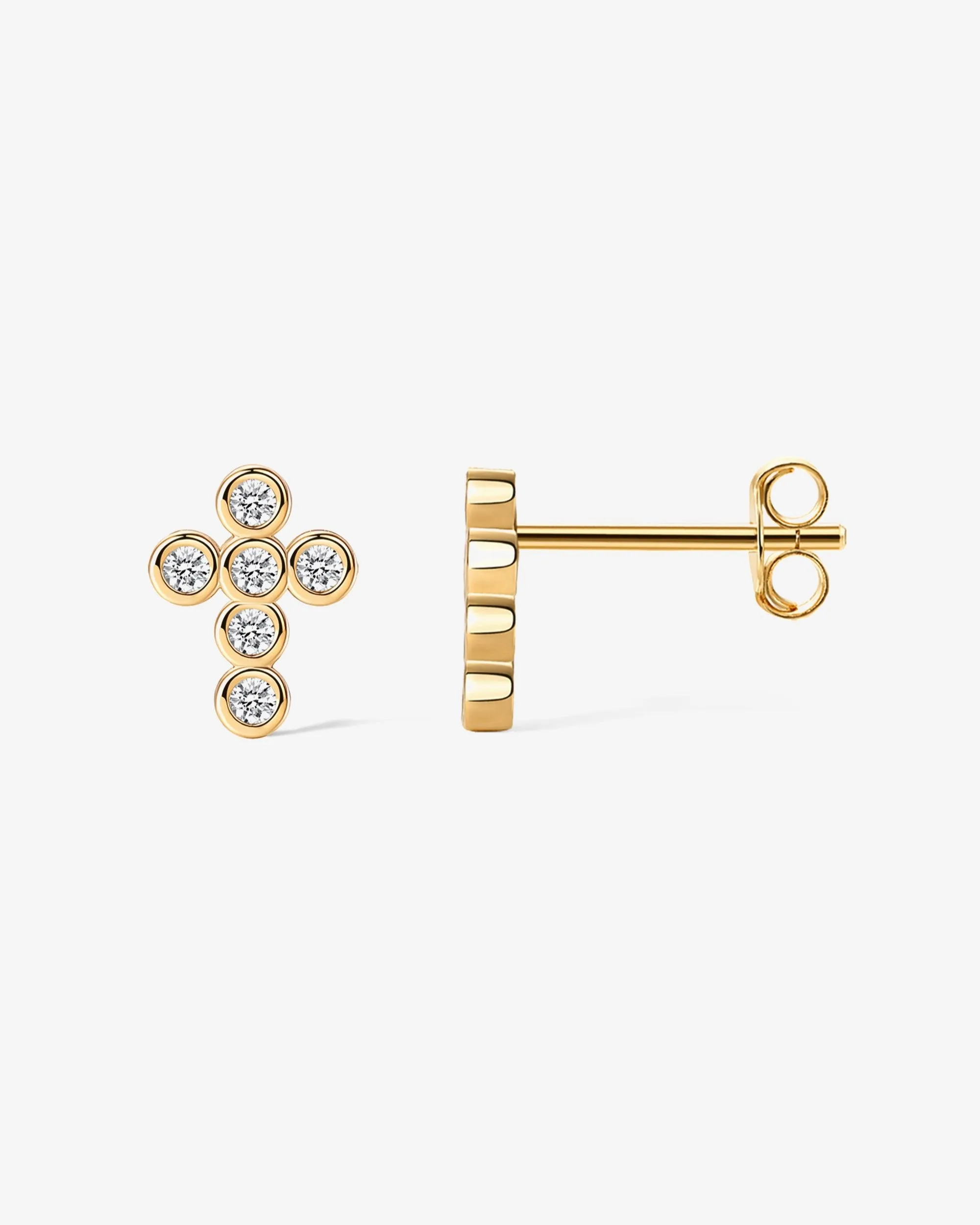 Cross Necklace and Earring Set