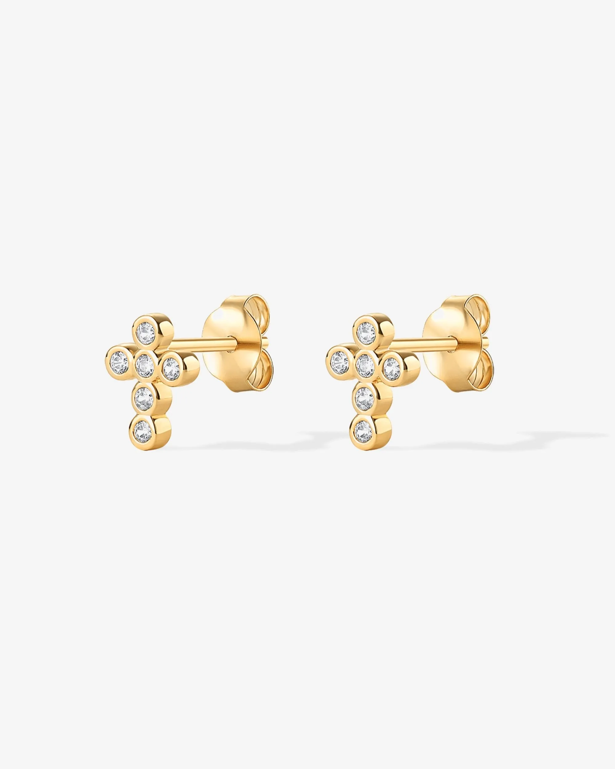 Cross Necklace and Earring Set