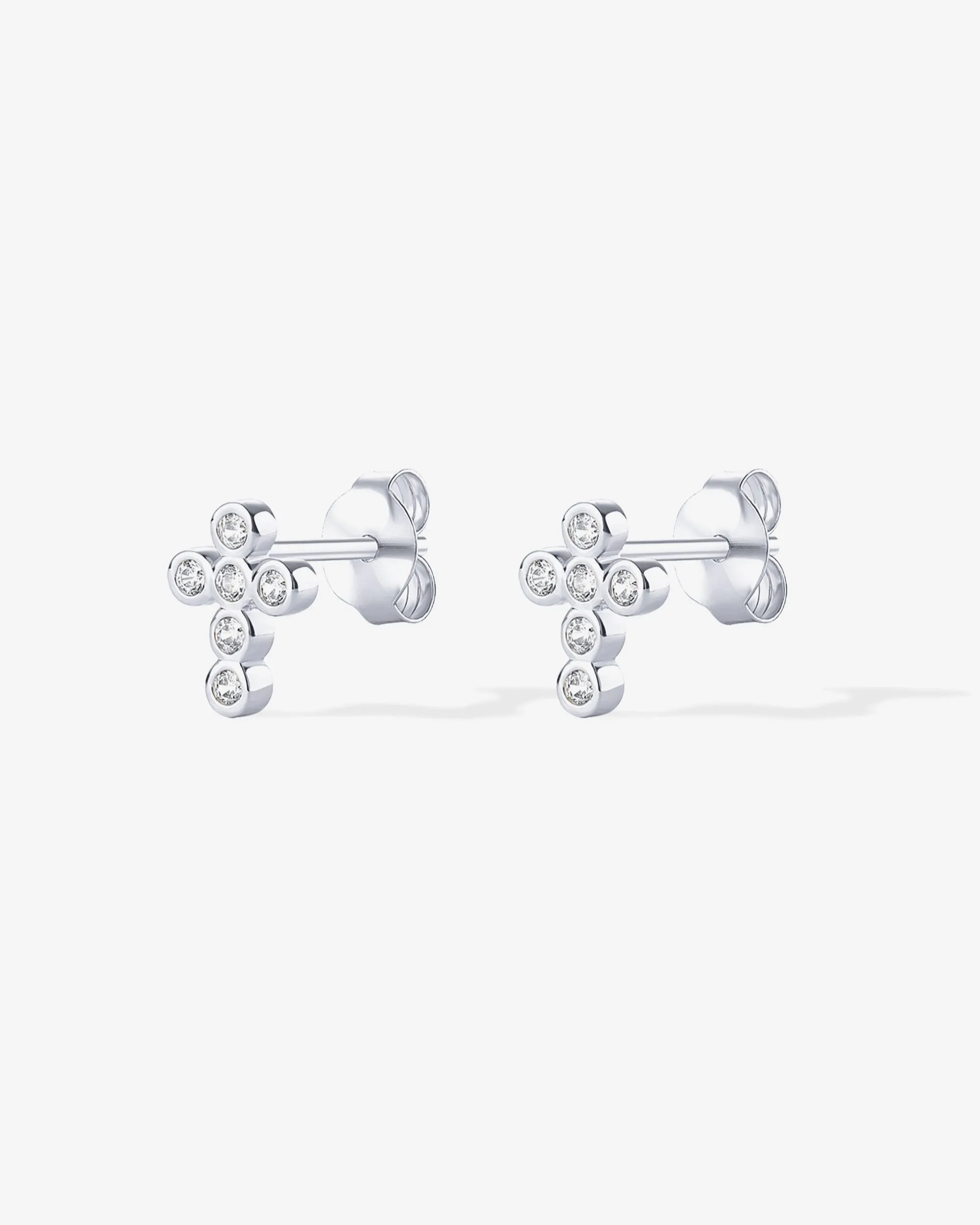 Cross Necklace and Earring Set