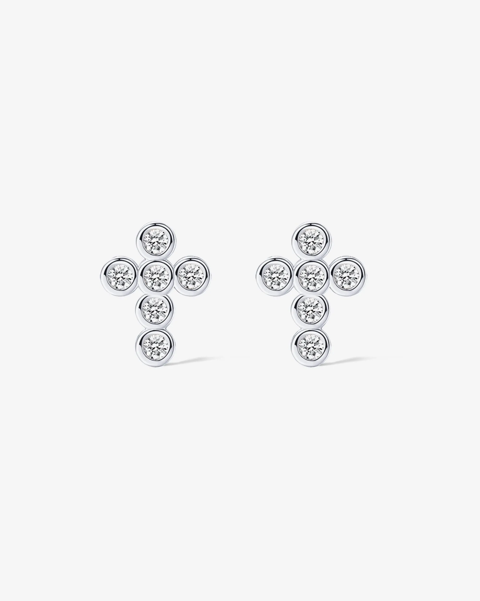 Cross Necklace and Earring Set