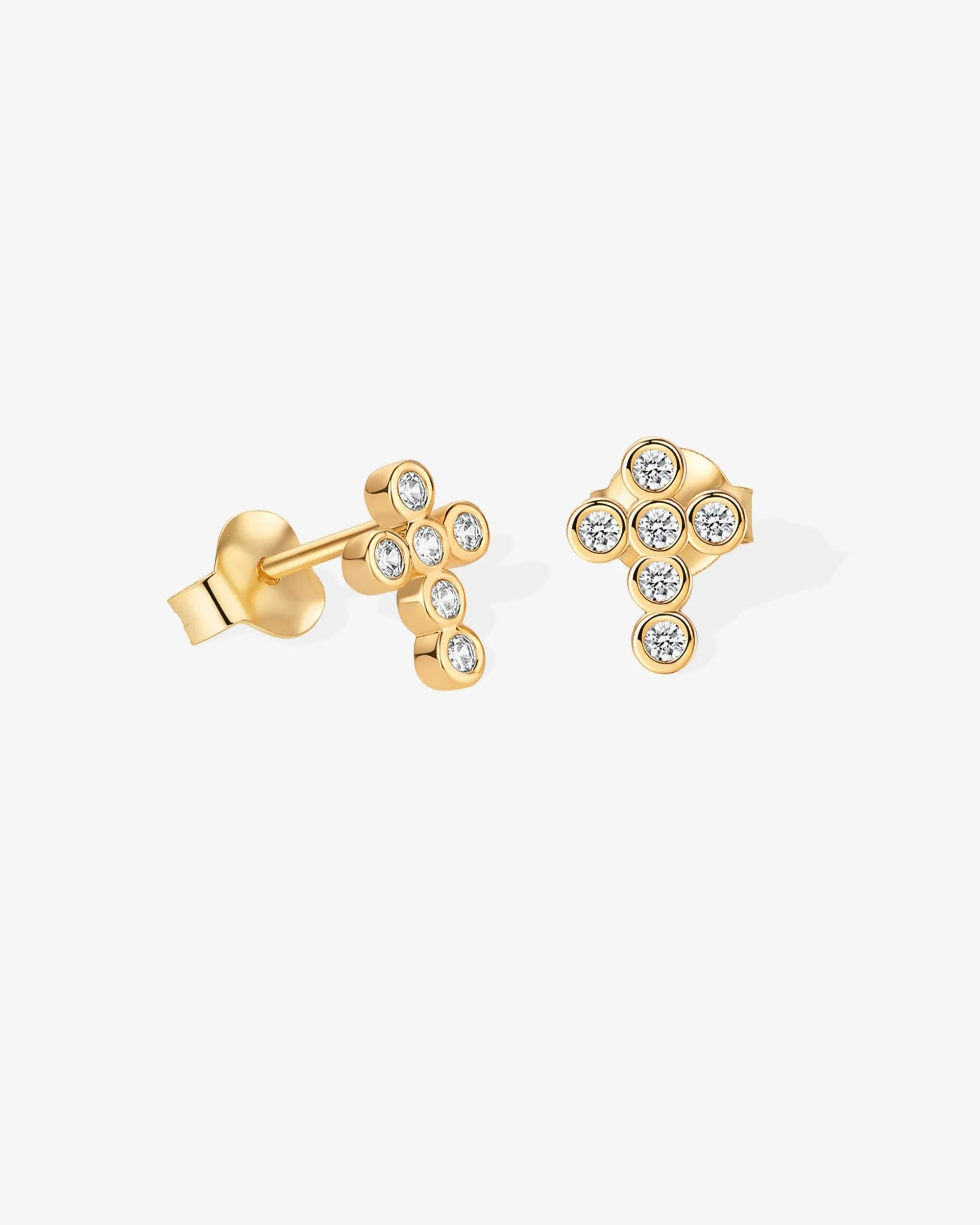 Cross Necklace and Earring Set