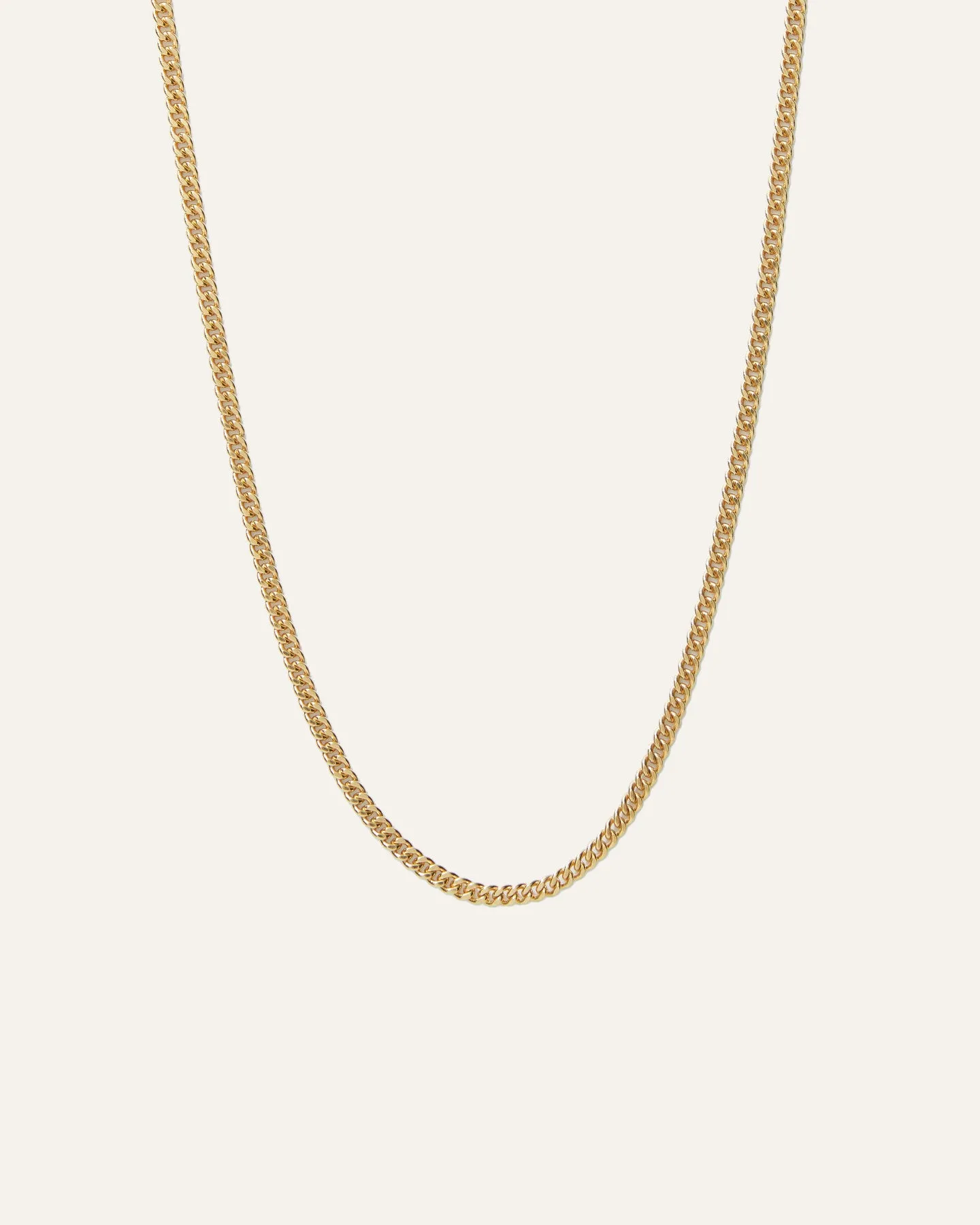 Curb Chain Choker Necklace