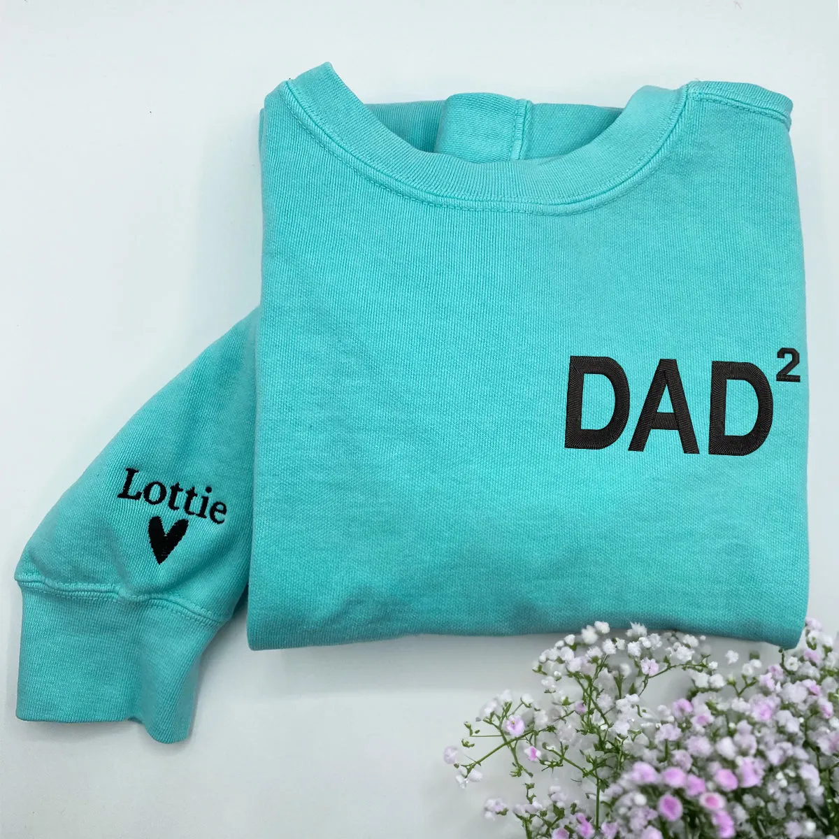 Custom Comfort Color® Embroidered Dad 2 Shirt