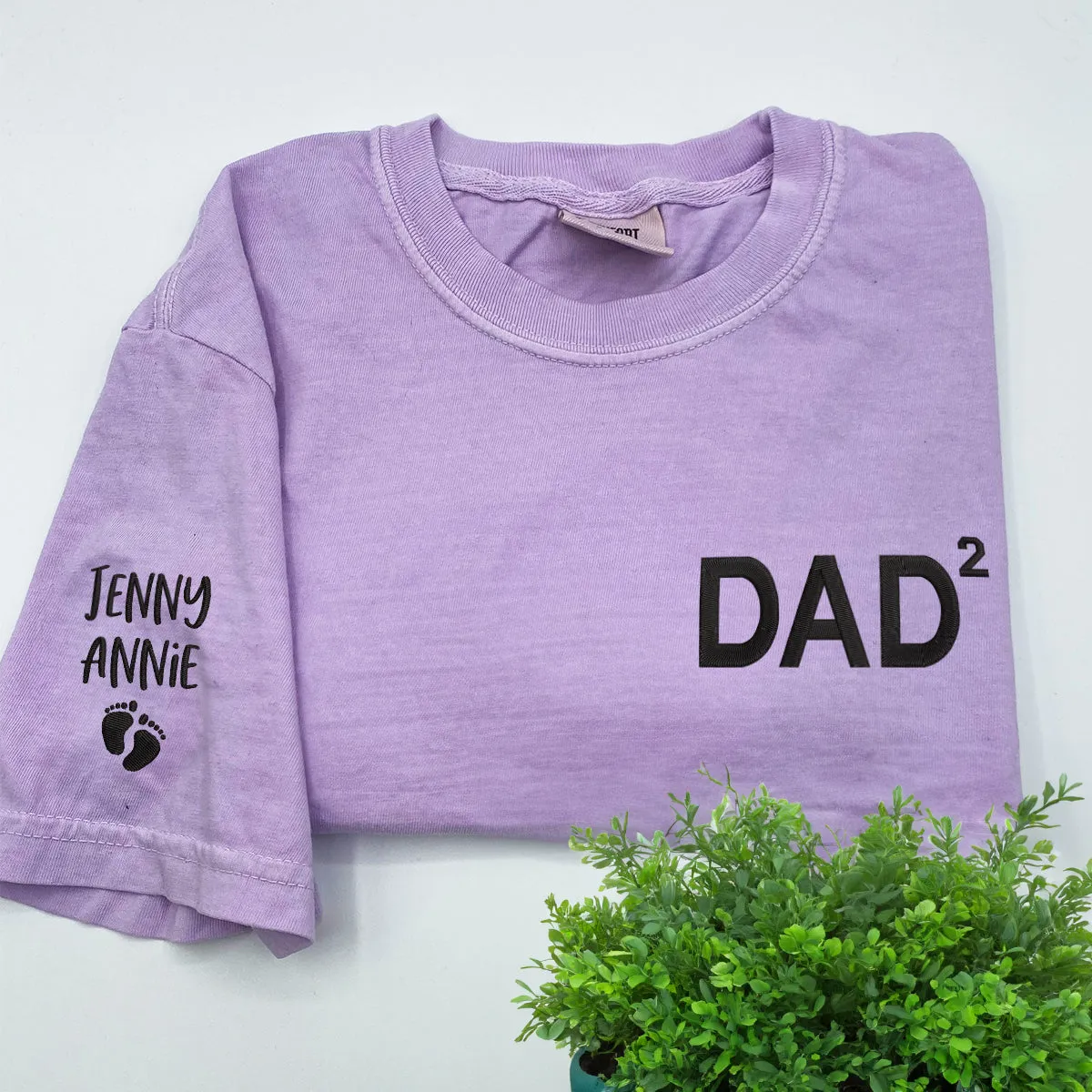 Custom Comfort Color® Embroidered Dad 2 Shirt