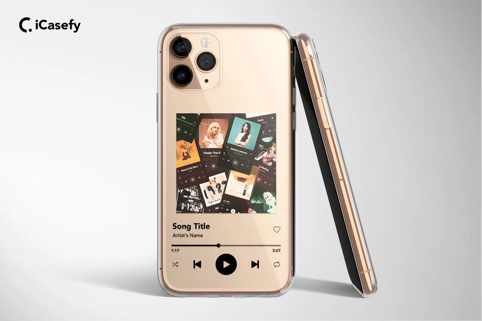 Custom Music Plaque Phone Case Album Cover