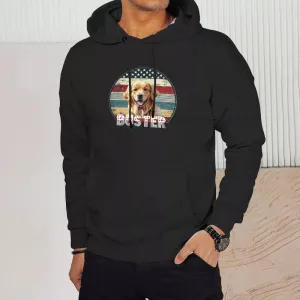 Custom Pet Portrait Hoodie-Star