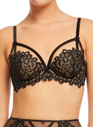 Dahlia Balconette Bra - Dahlia Black