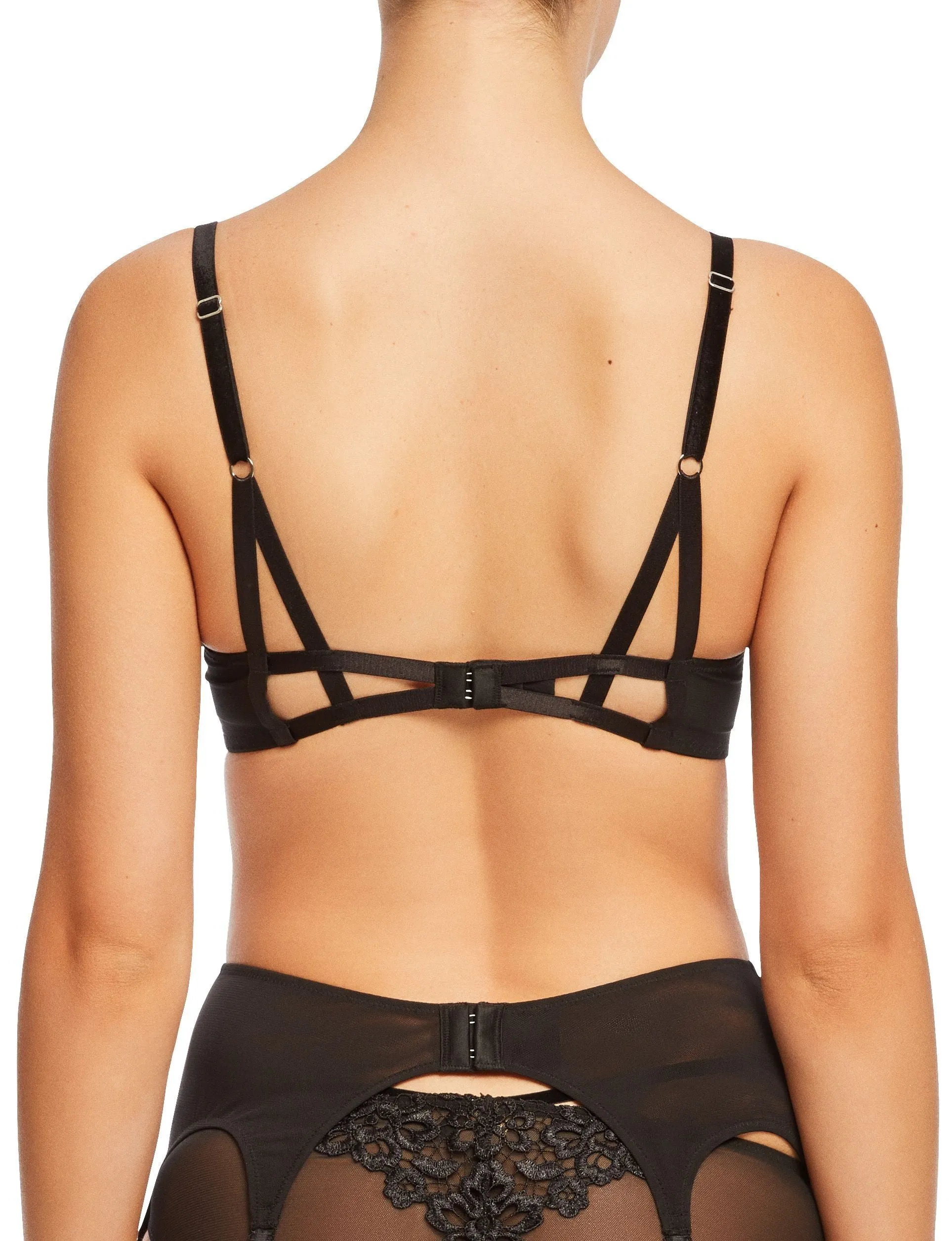 Dahlia Balconette Bra - Dahlia Black
