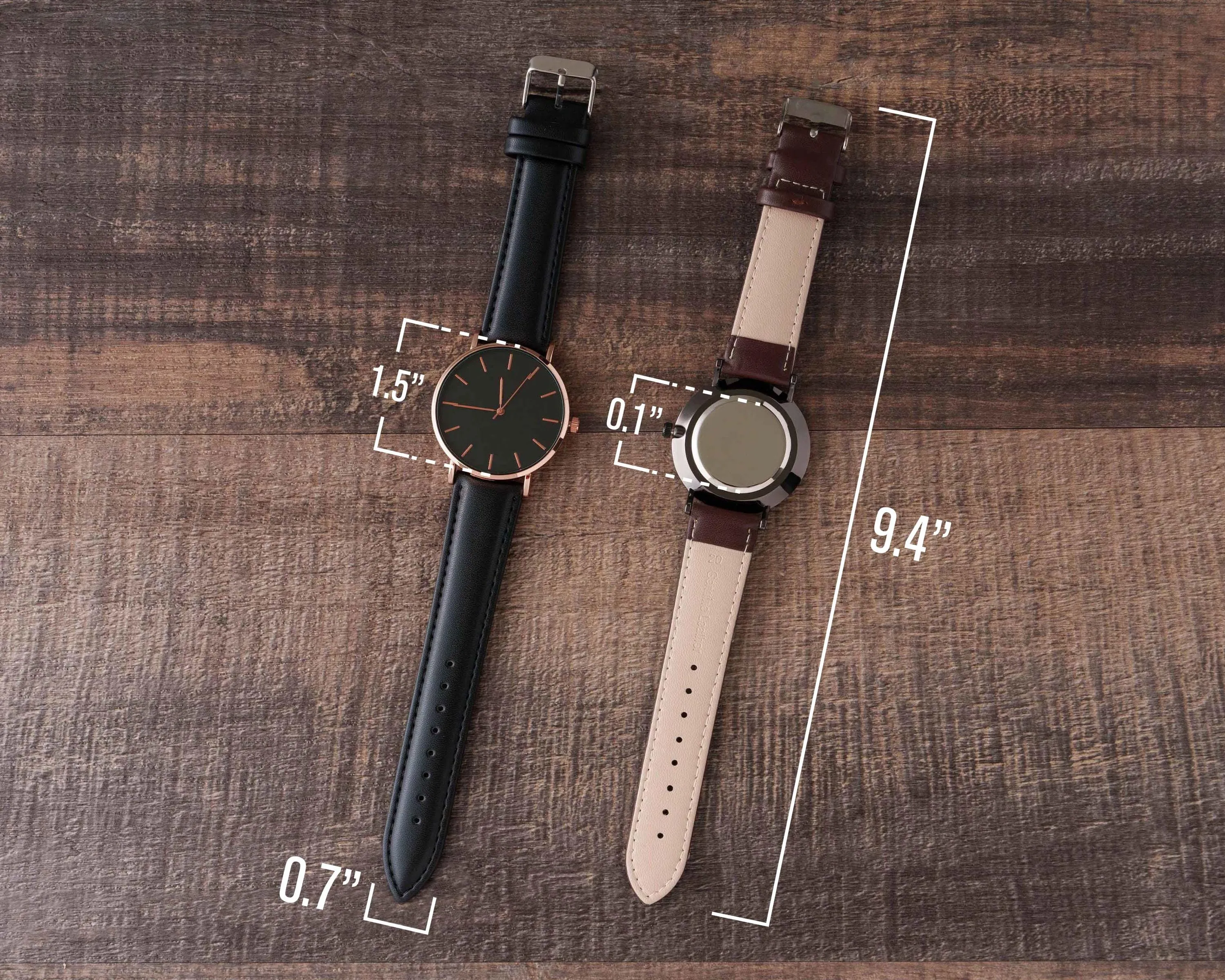 Engraved Metal Watch