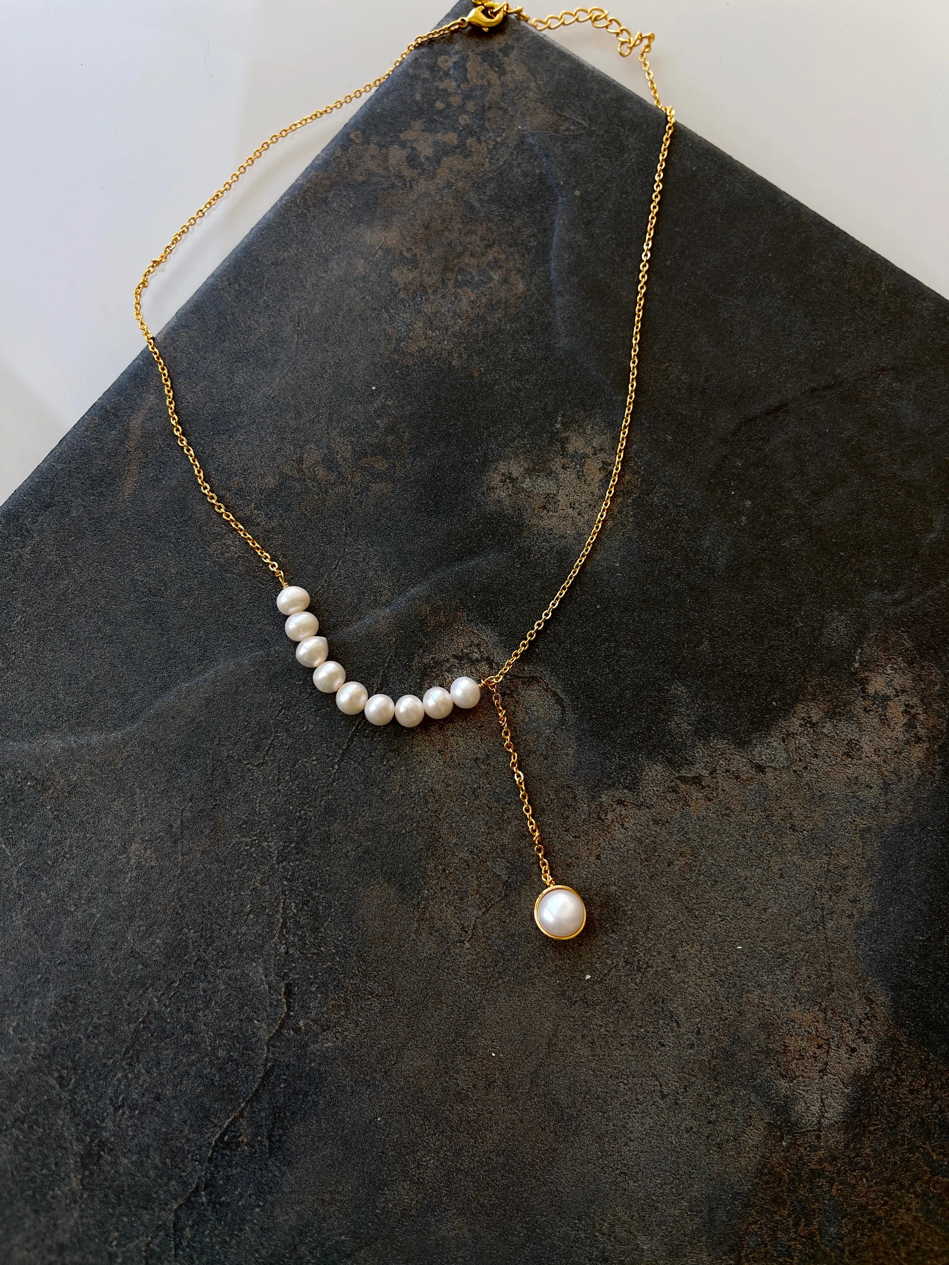 Essential Freshwater Pearl Pendant Necklace Collection