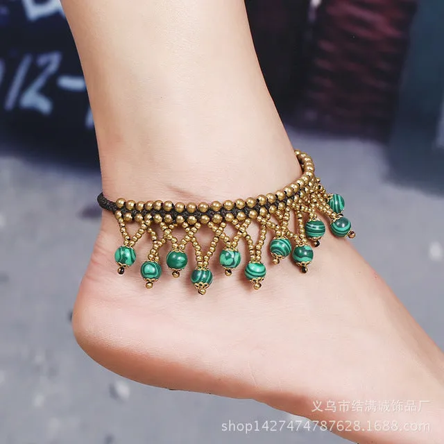 European and American Bohemian Retro Female Anklet