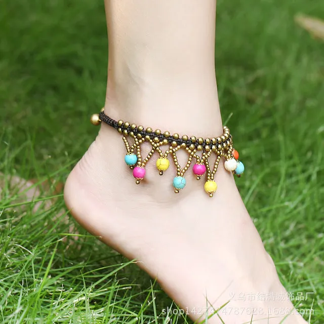 European and American Bohemian Retro Female Anklet