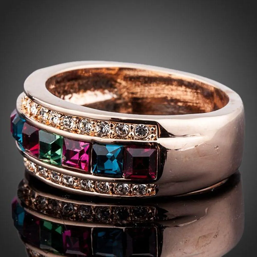 Fashionable Round Party Ring