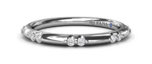 Flush Setting Diamond Band
