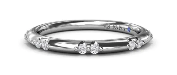 Flush Setting Diamond Band