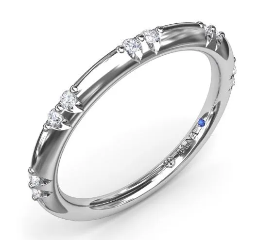 Flush Setting Diamond Band