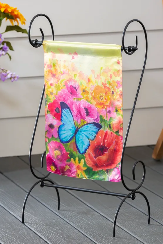 Garden Flag - Butterfly Sunset Lustre