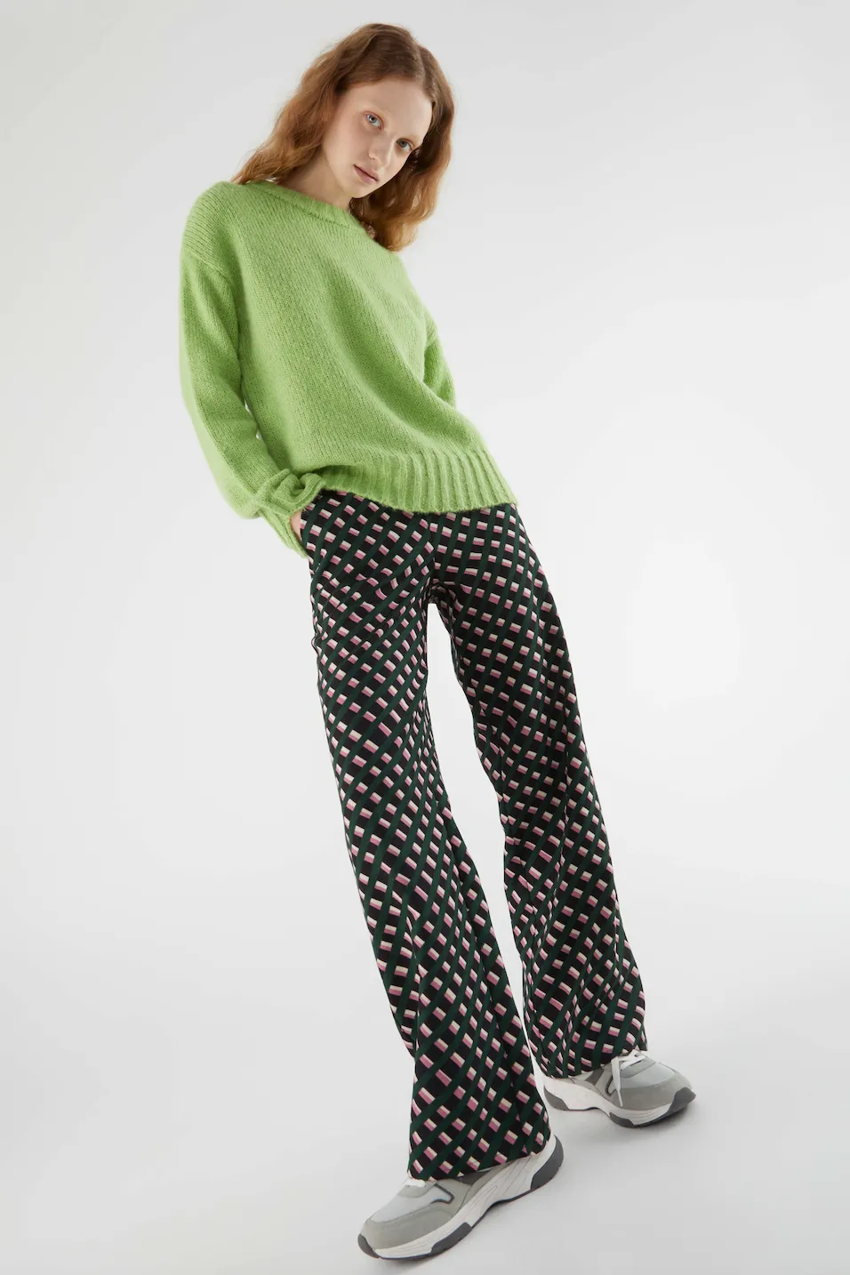 Geo Print Pants