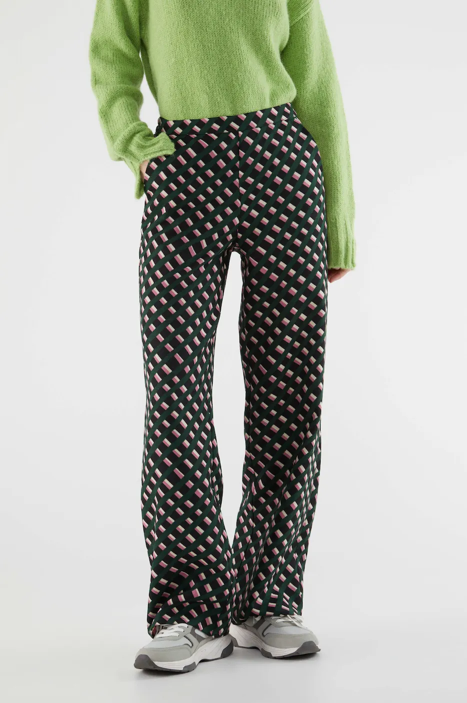 Geo Print Pants