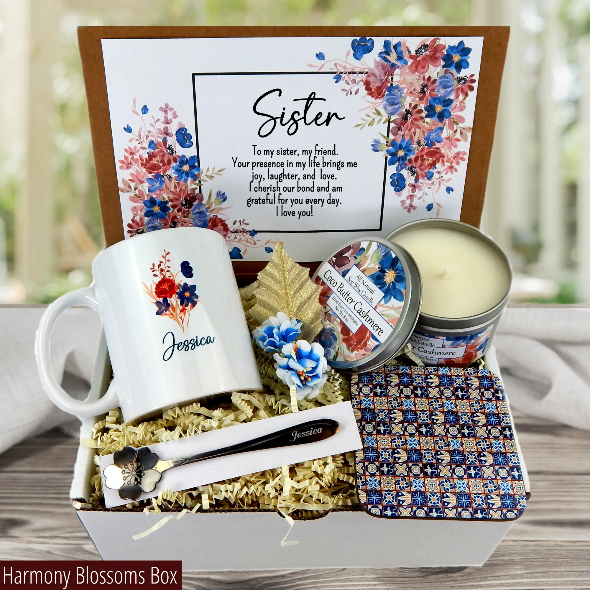 Gift for Sisters Birthday - Meaningful Sister Care Package