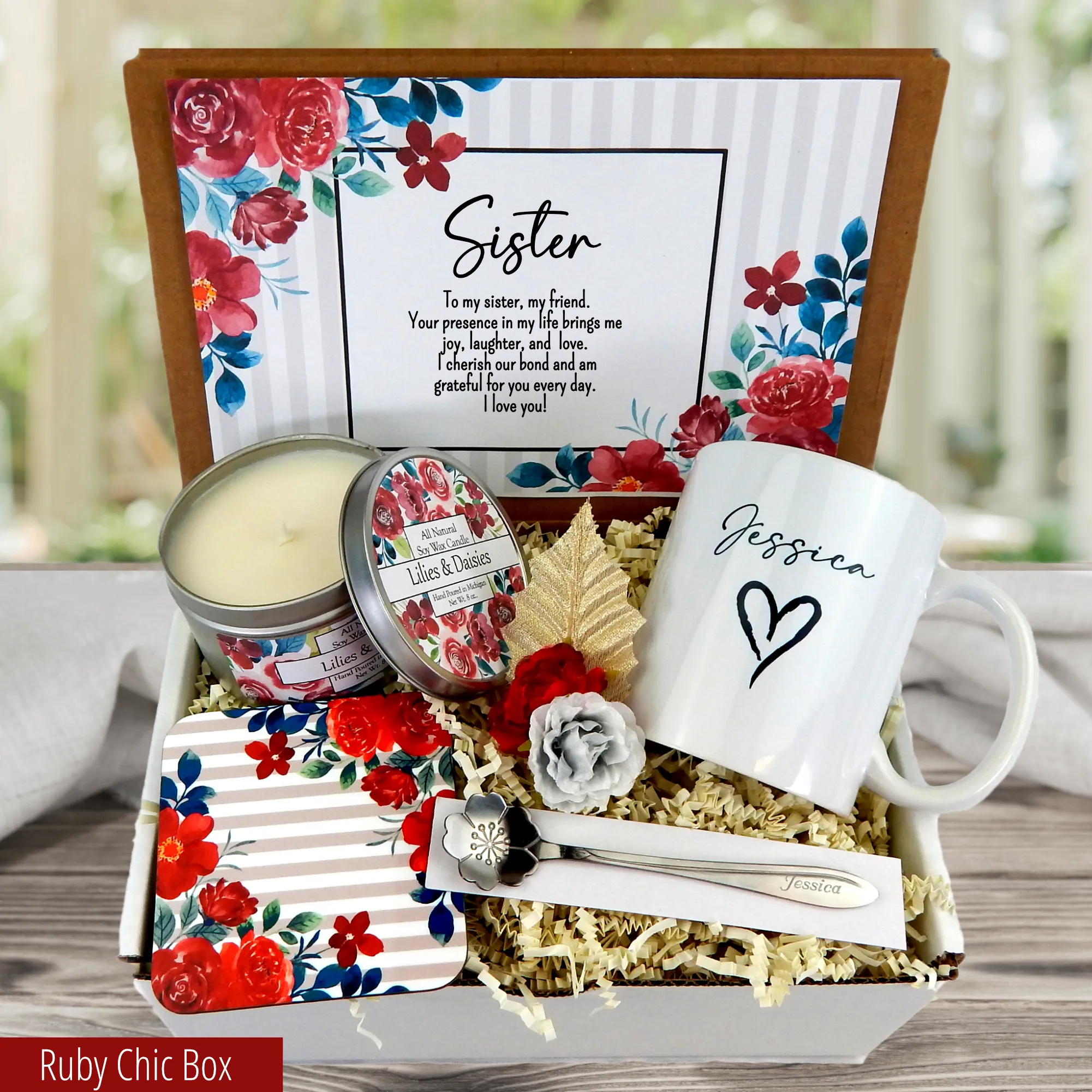 Gift for Sisters Birthday - Meaningful Sister Care Package