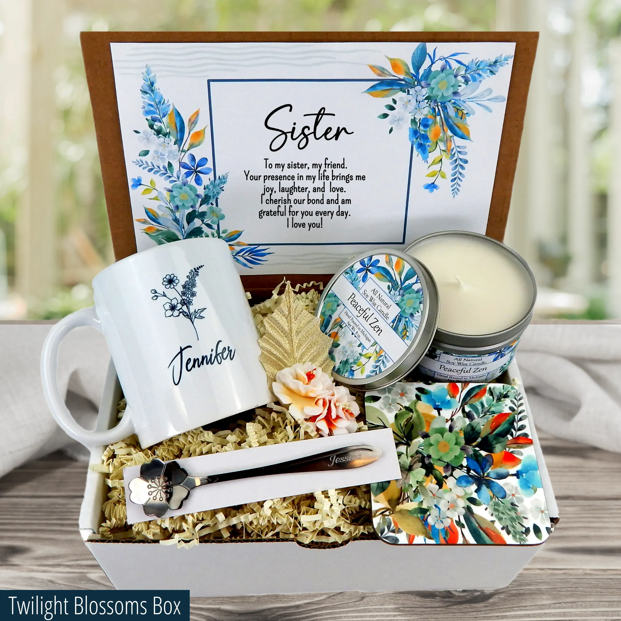 Gift for Sisters Birthday - Meaningful Sister Care Package